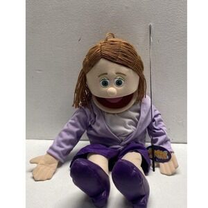 25" Sarah Peach Ventriloquist Puppet Silly Puppets Full Body Doll Toy